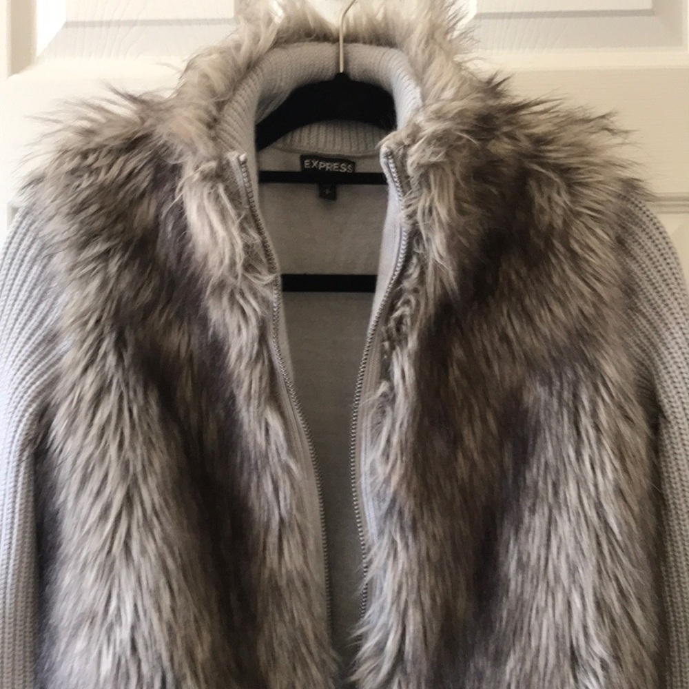 Express Faux Fur Jacket